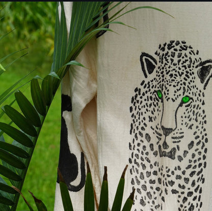 Untamed | Leopard-Print Turkish Robe